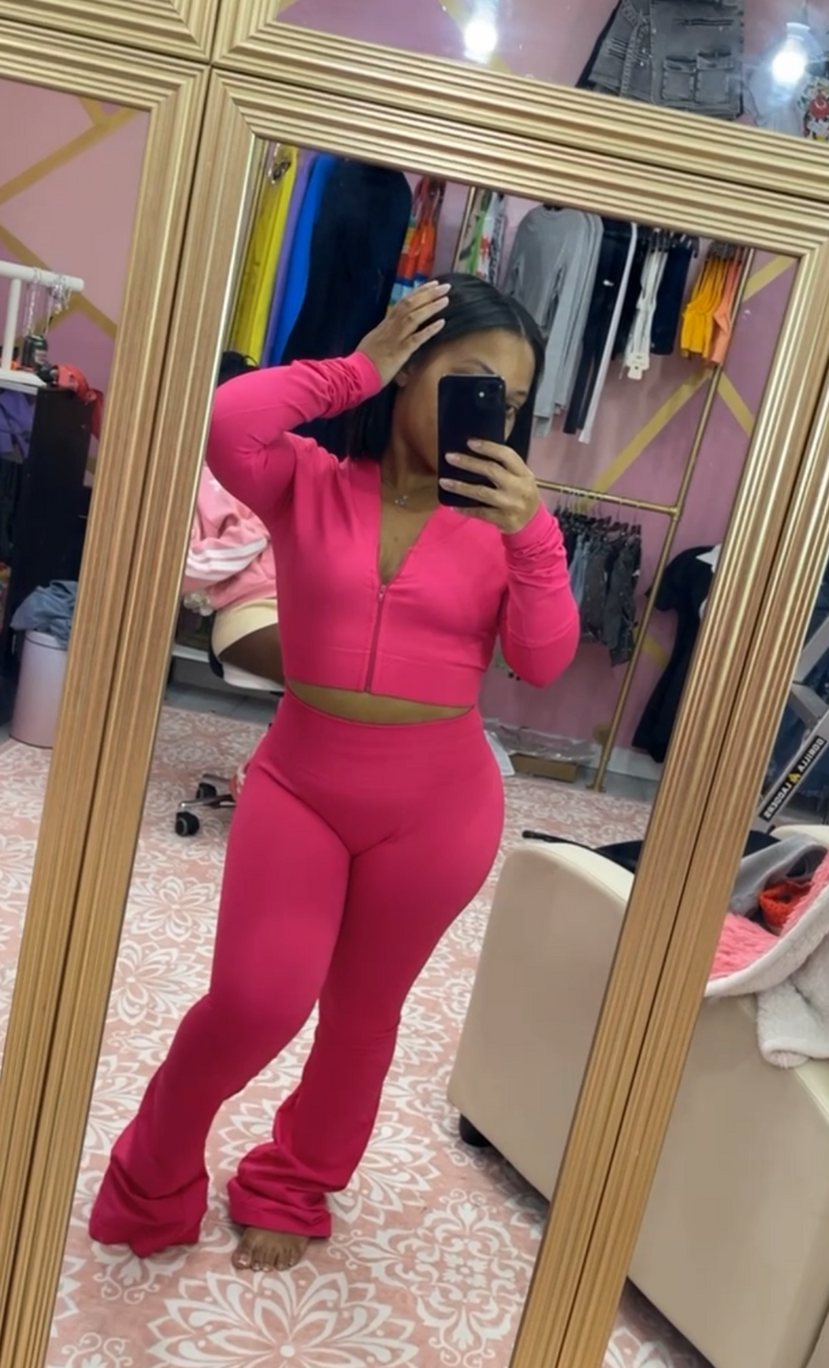 Lu Lu 2 Piece Set (Pink)