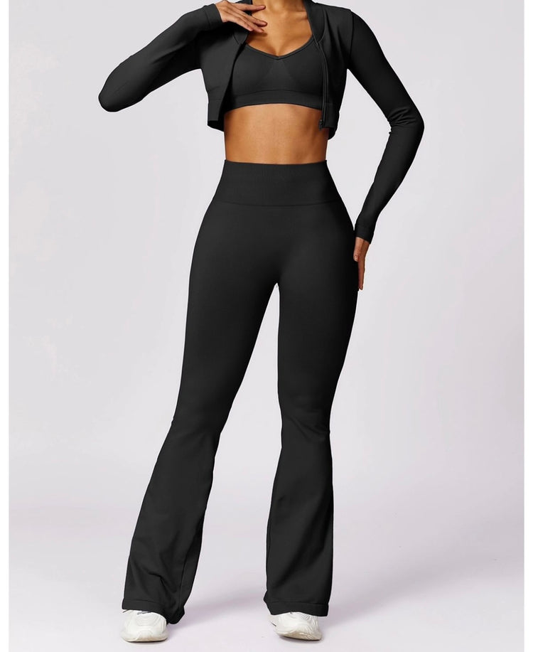 Lu Lu 2 Piece Set (Black)