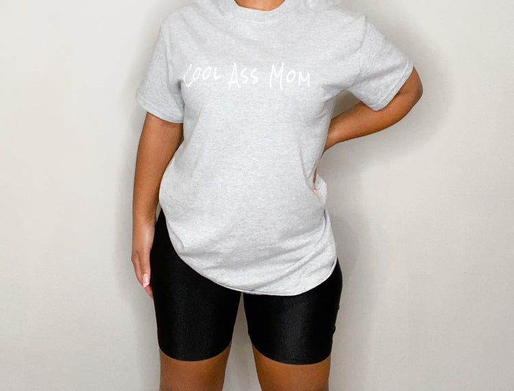 C.A.M “Running Errands” (Grey/White) Tee