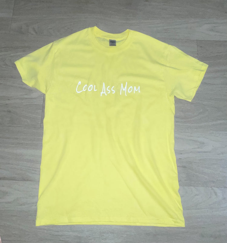 C.A.M “Running Errands” (Yellow/White) Tee