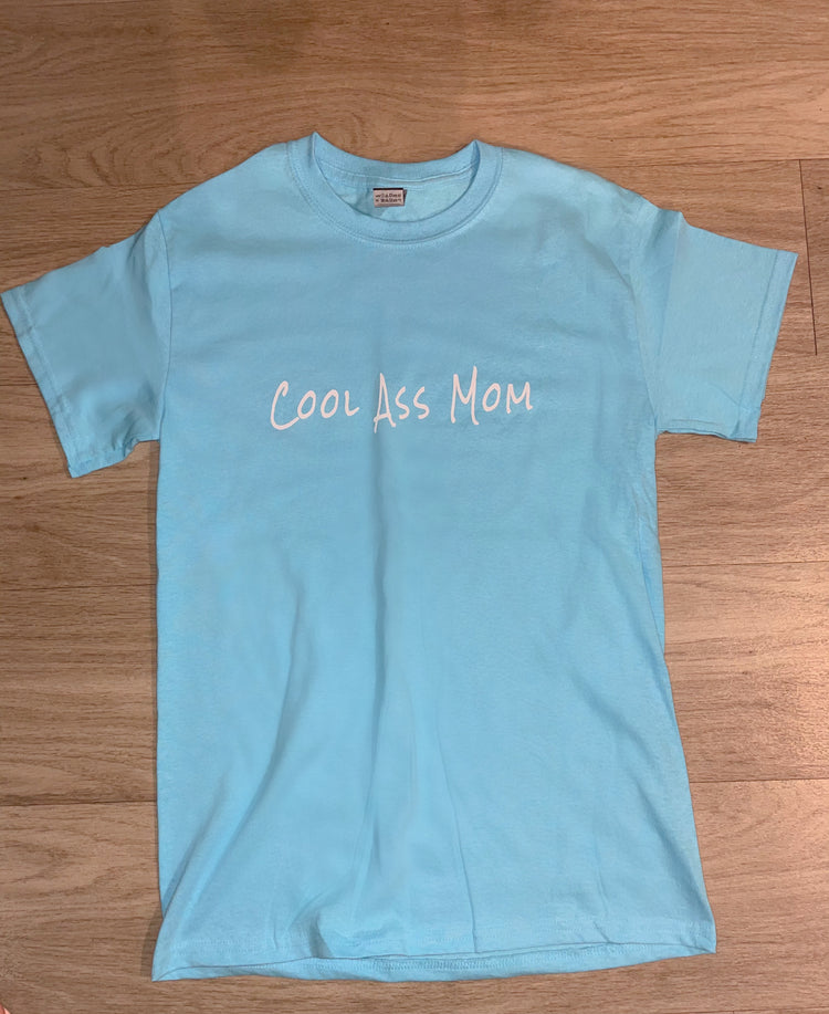 C.A.M “Running Errands” (Baby Blue/White) Tee